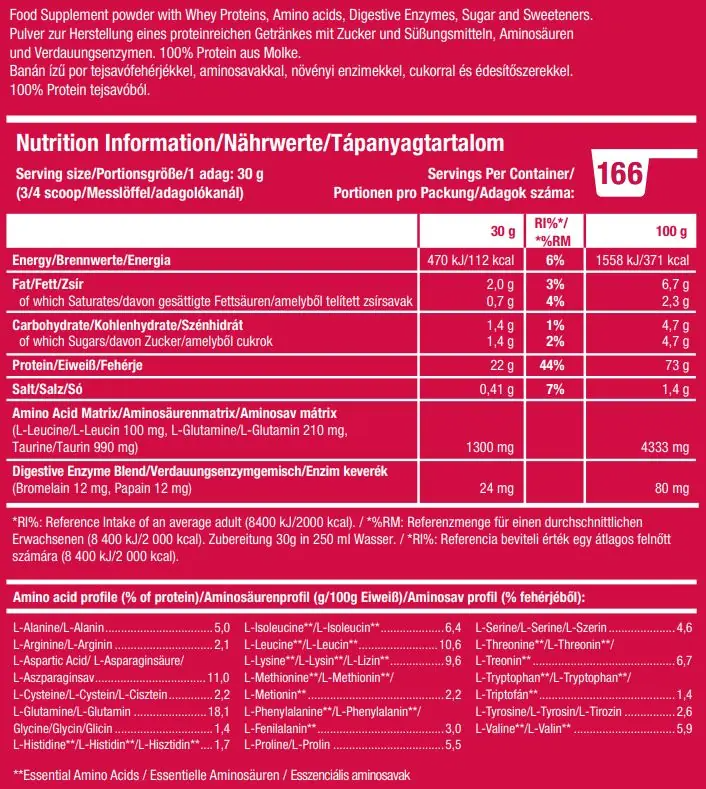 Scitec Nutrition 100% Whey Professional 2.2kg